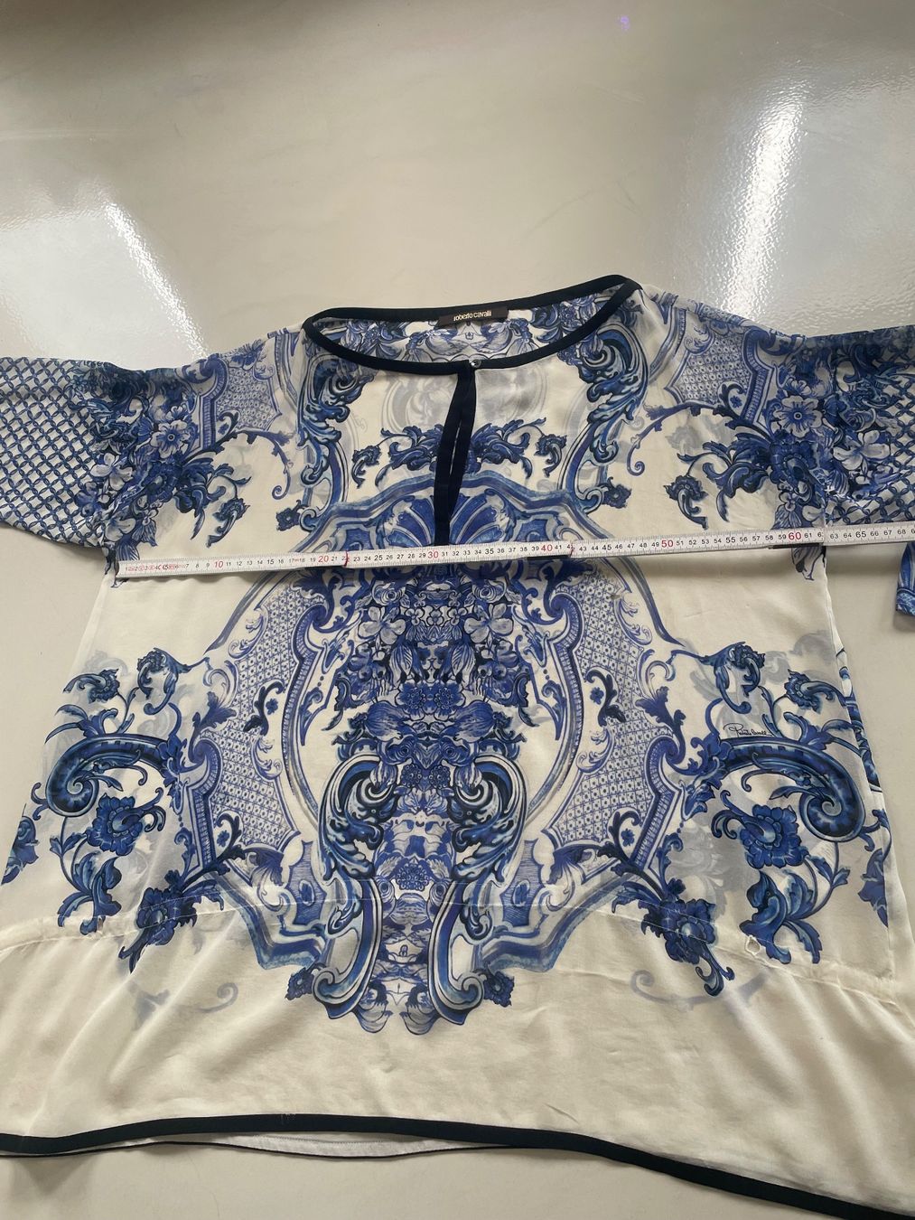 Roberto Cavalli Camicette: Bluse - Roberto Cavalli - Silk Seta Soie – Usato da Minusio venduto da Pink222 5