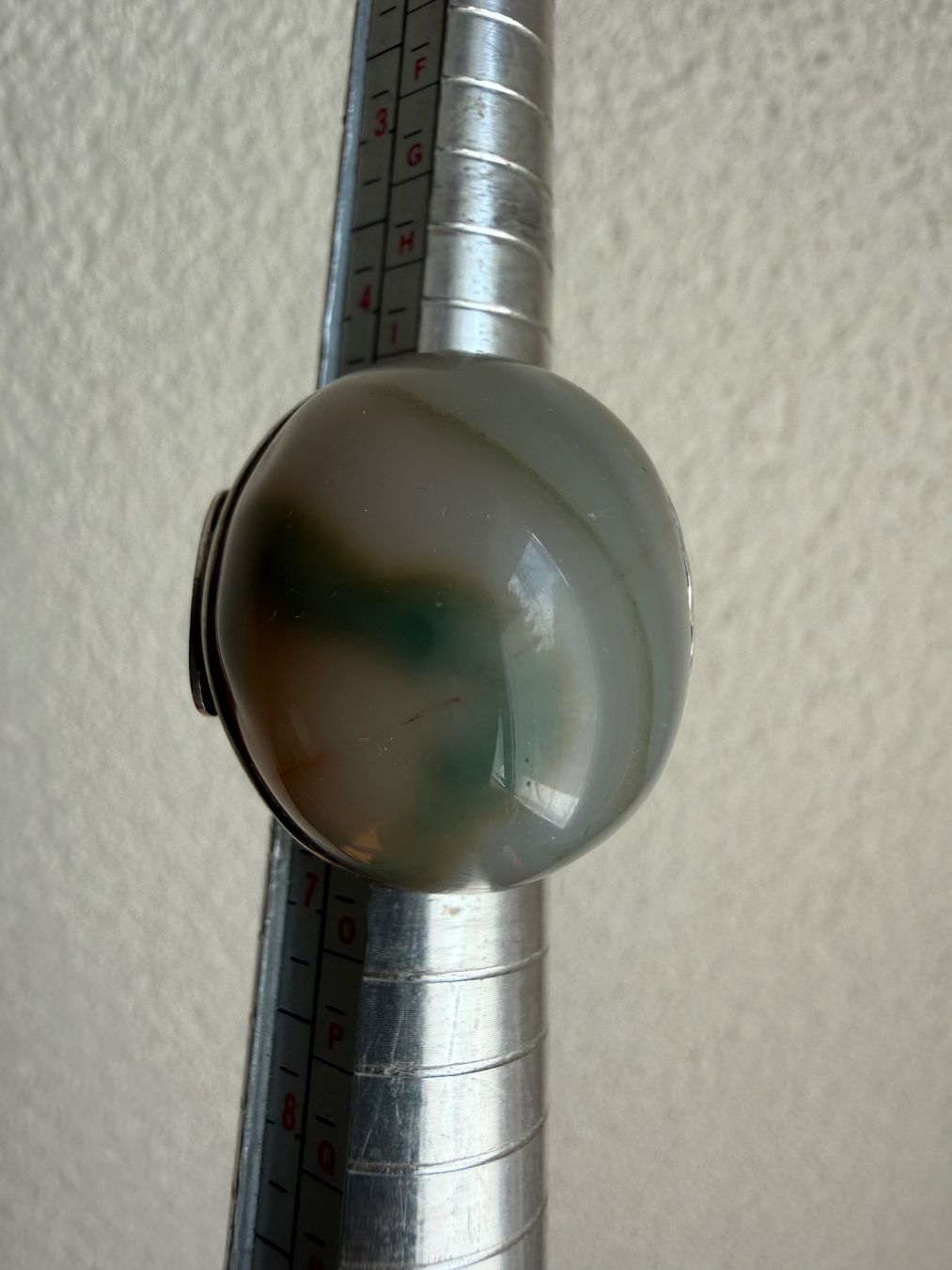 Anelli: Silber Ring mit Achat 925 – Usato da Spiegel b. Bern venduto da Rogger72 7