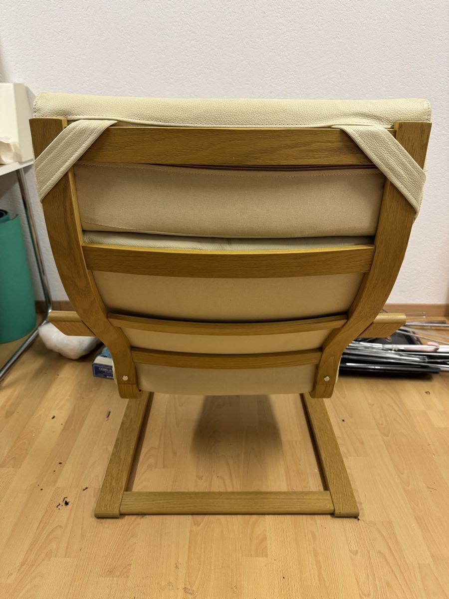 Ikea Poltrone: IKEA PÖANG SESSEL LEDER – Usato da Bern venduto da carminel8 3