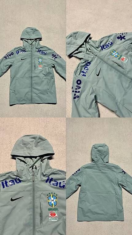 Vestes: NIKE BRASIL REGENJACKE – D'occasion à Rombach par Clothingzzz 2