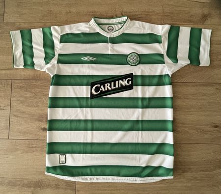 Vintage Fussballtrikot Celtic Glasgow (Saison 2003-2004)