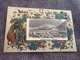 Carte postale ancienne de Sembrancher en Valais