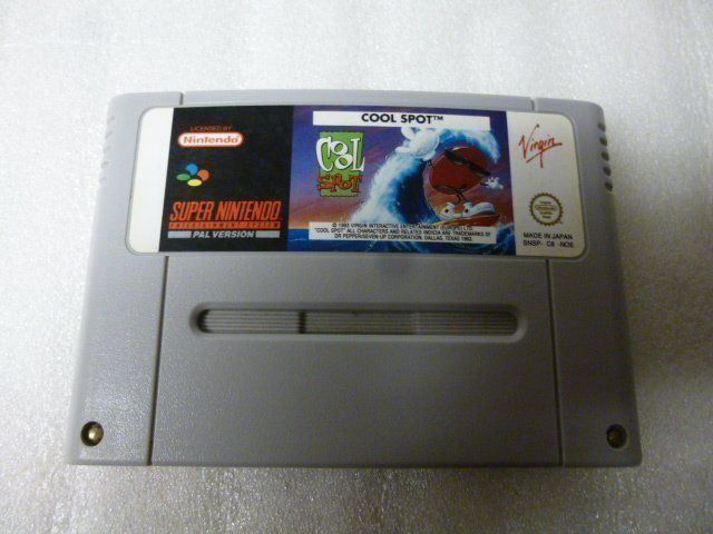 Nintendo Giochi: Cool Spot - SNES Nintendo – Usato da Pambio Noranco venduto da Pol69