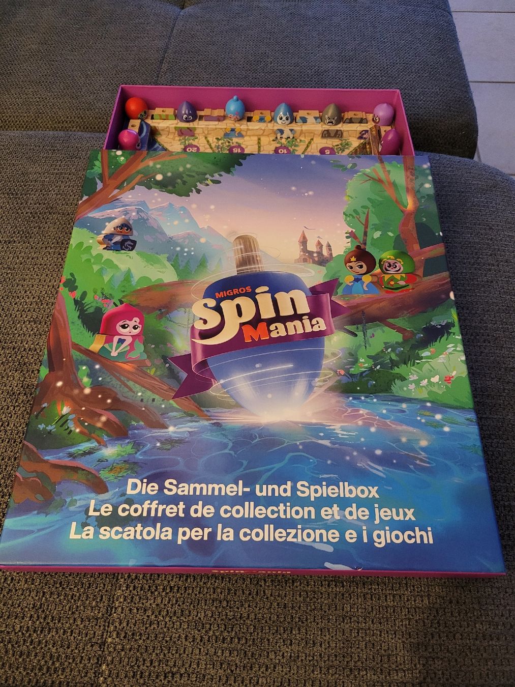 Migros Giochi: Spin Mania Komplett – Nuovo (secondo la descrizione) da Bennau venduto da Cav_v8tx