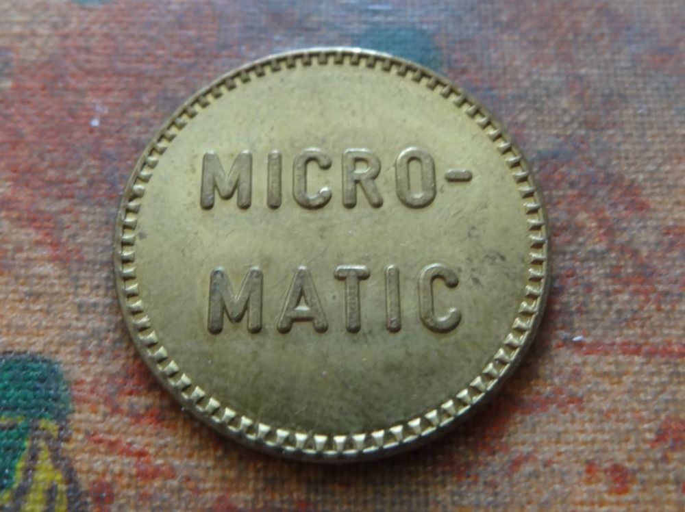 Tutti le monete: Jeton  " MICRO-MATIC "  (trait union)   (I) – Usato da Romanel-sur-Lausanne venduto da Swift13 1