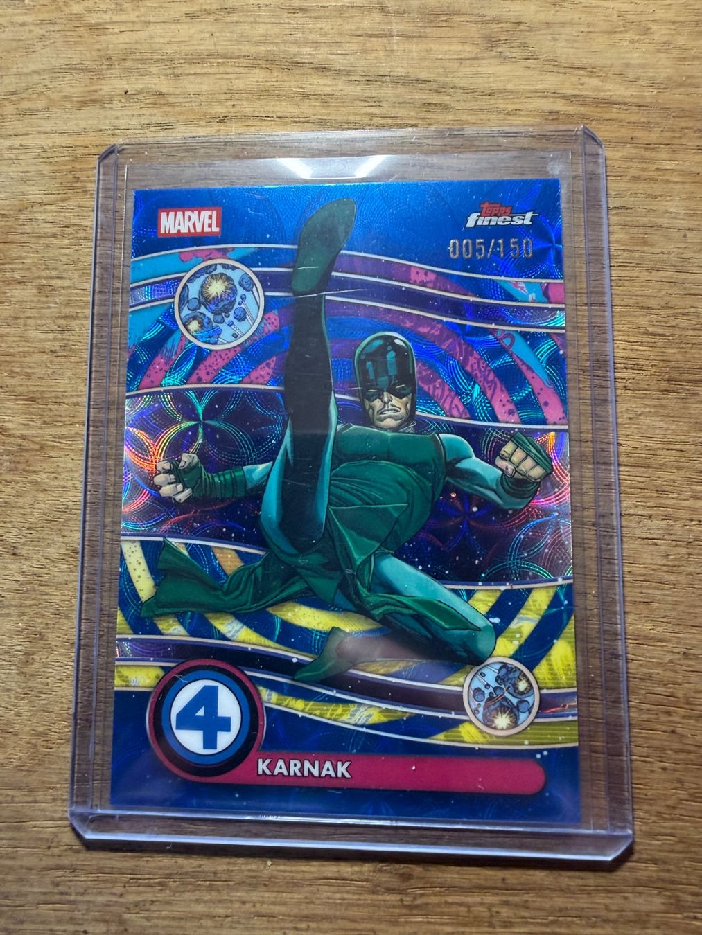 Topps Carte collezionabili: Karnak 2026 Marvel Fantastic Four Negative Zone Ref /150 – Nuovo (secondo la descrizione) da Goldach venduto da pipinio