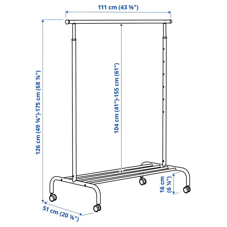 Ikea Porte manteau: Portant à vêtements  – D'occasion à Lausanne par ste_6zt5 1