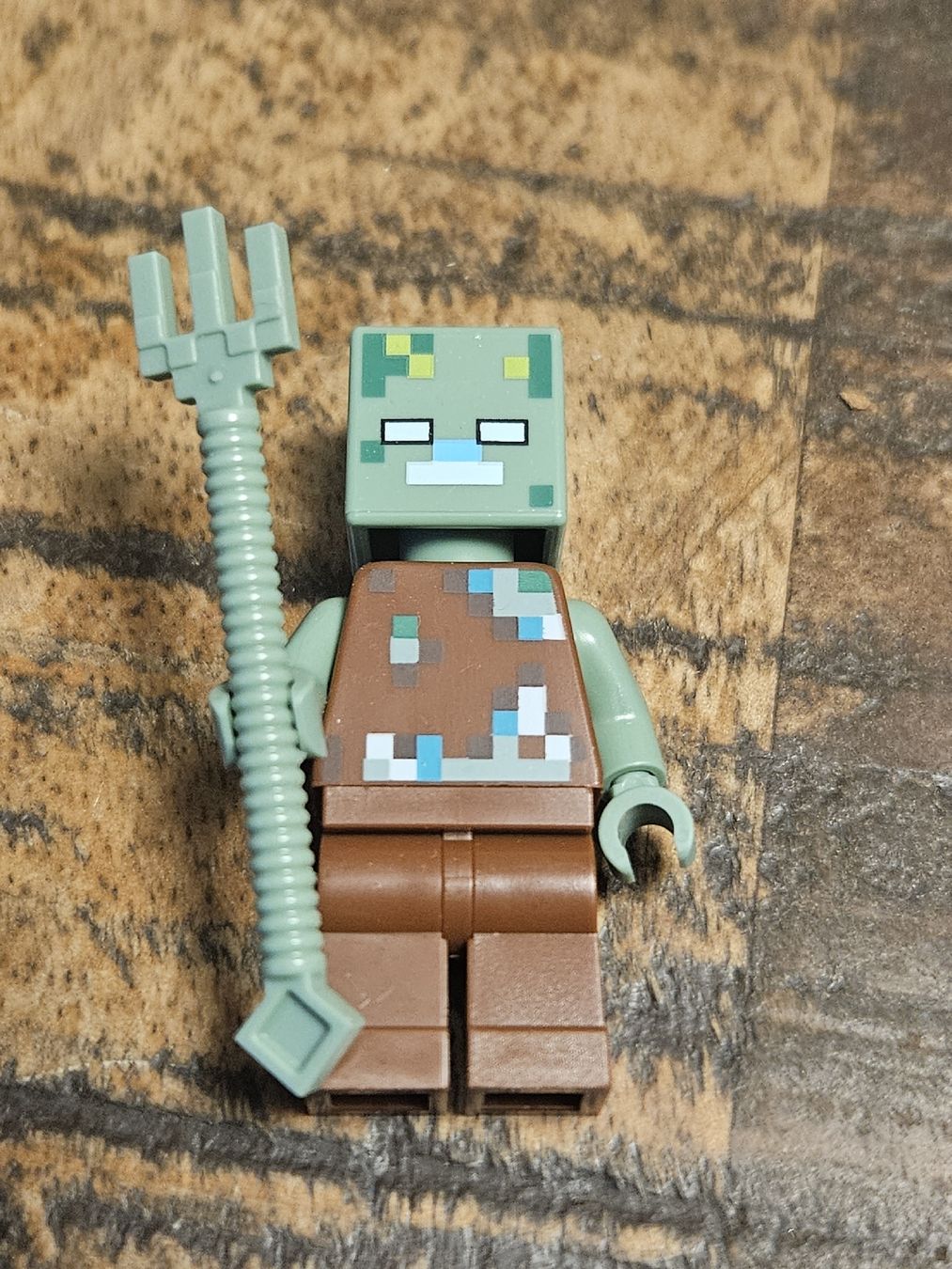 Lego Kit di costruzioni: lego figurine minecraft min088 Drowned Zombie – Usato da Confignon venduto da Ecrofigs