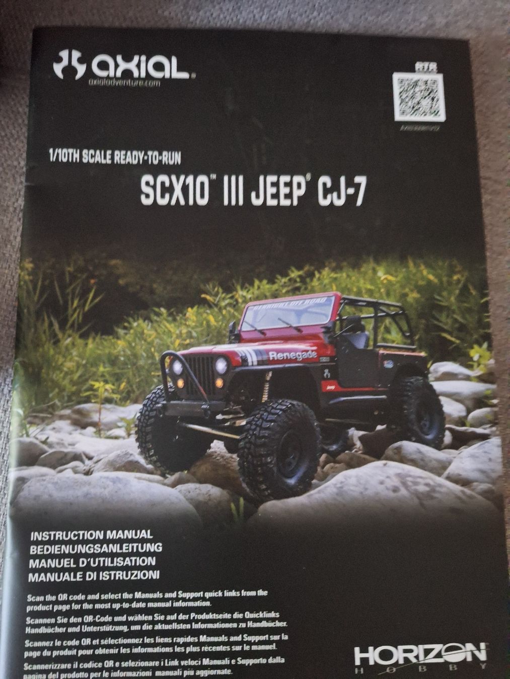 Axial Modellismo RC: Axial SCX3 – Usato da Mattstetten venduto da Sabea 3