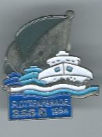 Flottenparade BSG Schiff, Pin