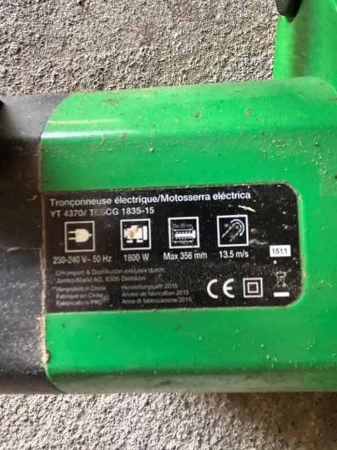 Seghe: 2 Elektro Kettensägen gebraucht – Usato da Buttisholz venduto da Snusli 1