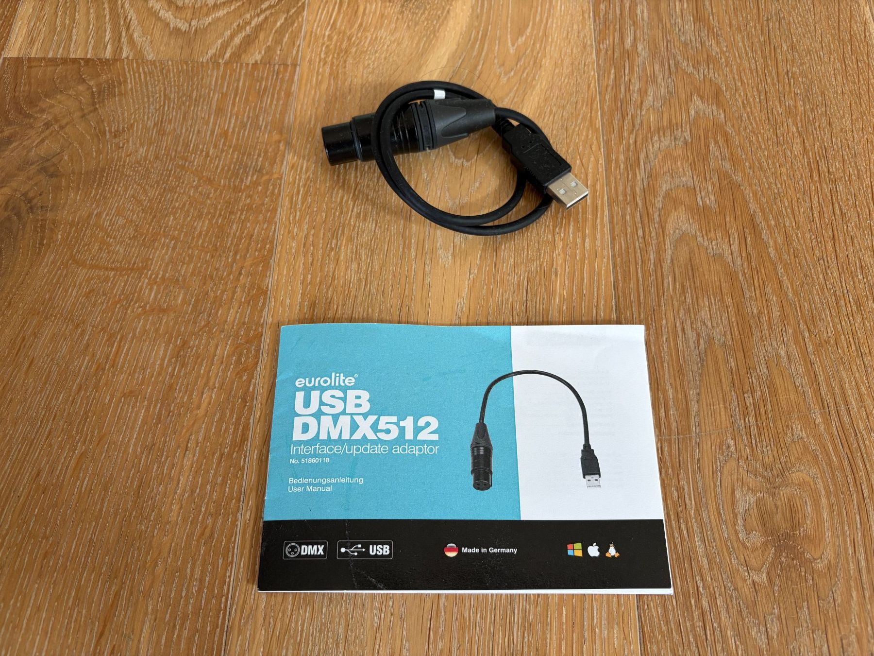 Laufwerke & Adapter: Eurolite USB DMX512 Adapter – Gebraucht aus Hochdorf von silol