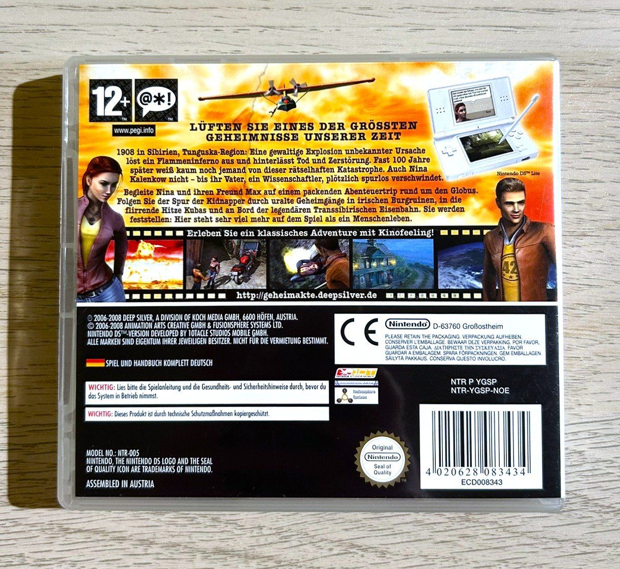 Nintendo Spiele: Geheimakte Tunguska Nintendo DS – Gebraucht aus St. Gallen von Alpine.Arcade 1