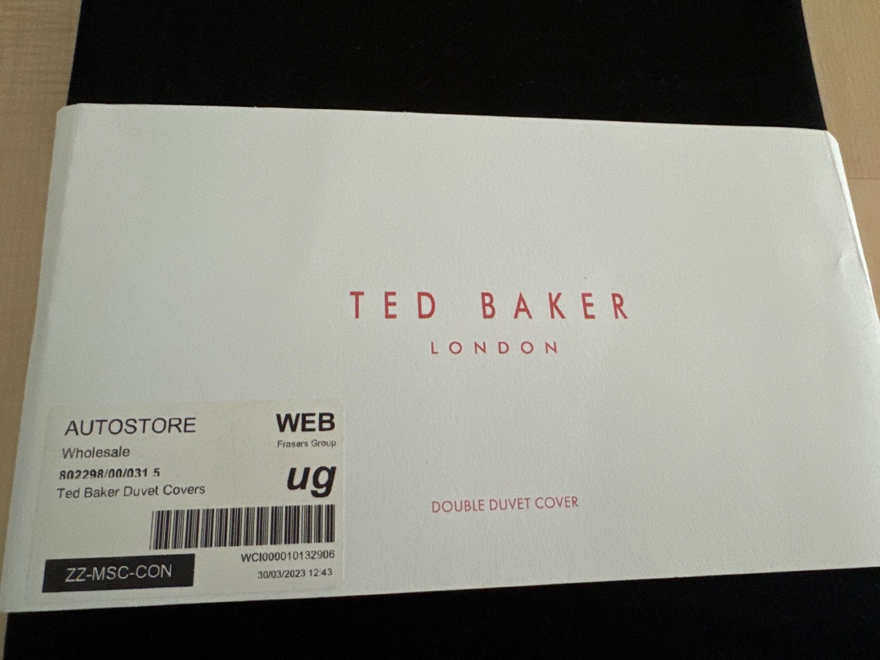 Biancheria da letto: Ted Baker Duvetbezug, neu – Nuovo e nell'imballaggio originale da Wilderswil venduto da Renaissance1 1