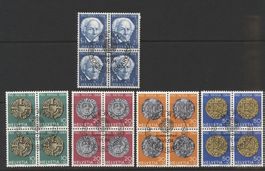 Pro Patria Viererblöcke 1964-70 gest. ET