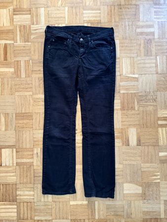 Mustang Cordhose schwarz Grösse 28/32