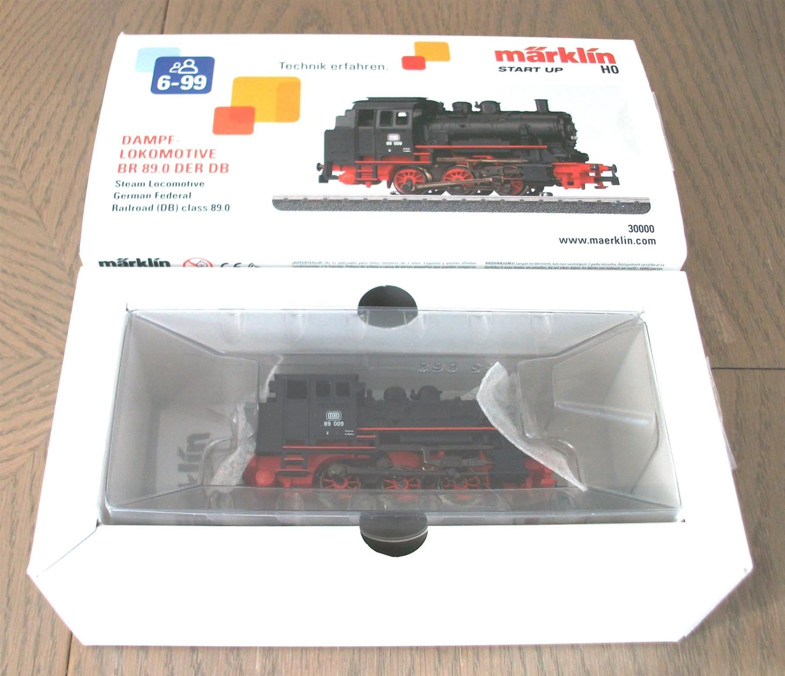 Märklin Modelleisenbahnen: Dampflokomotive BR 89, digital, neu & OVP – Neu und originalverpackt aus St. Moritz von Manu7500