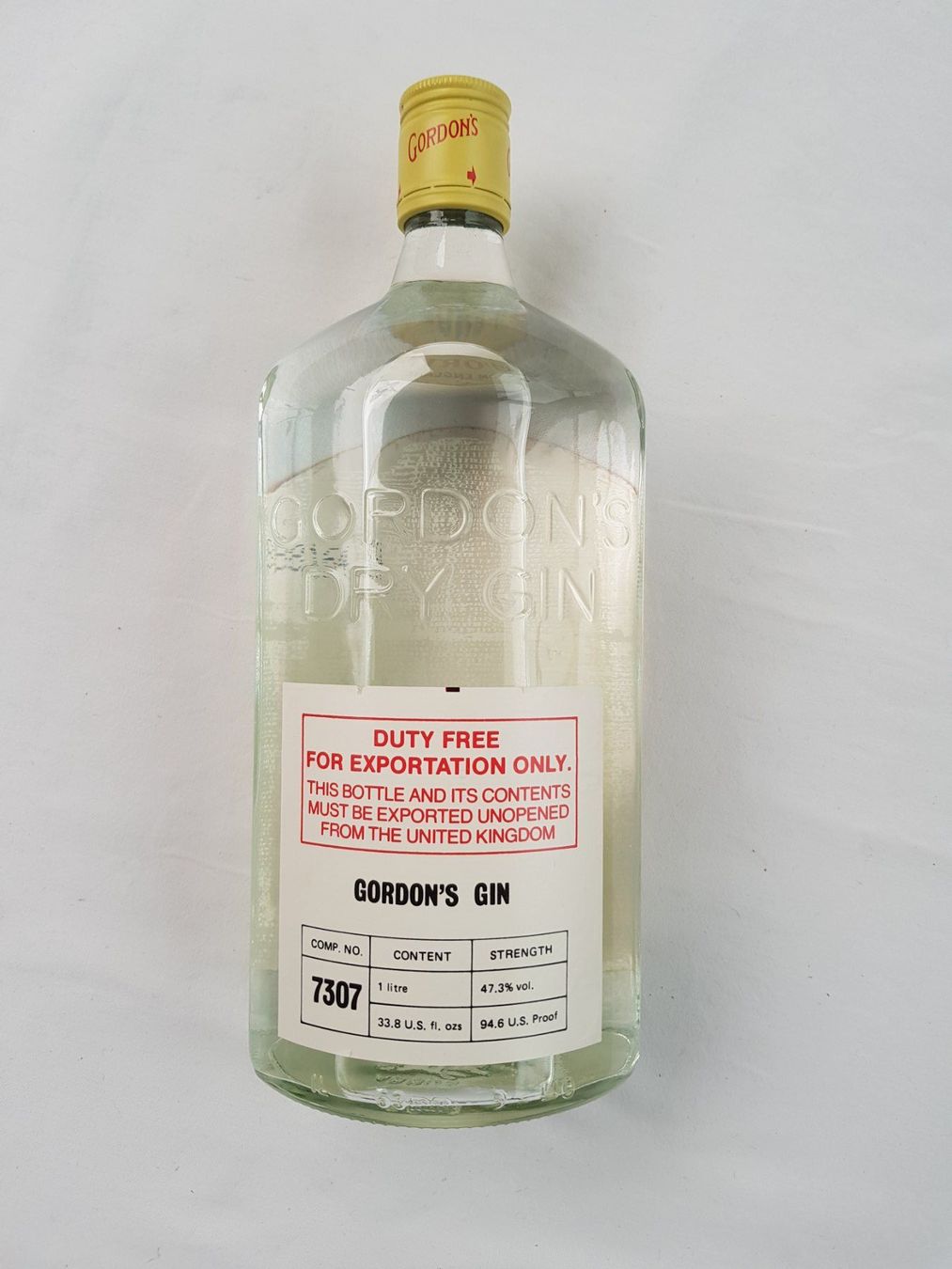 Bevande alcoliche: Vintage "Gordon's Dry Gin" aus den 1990er Jahren – Nuovo e nell'imballaggio originale da Näfels venduto da SuEdHe 1