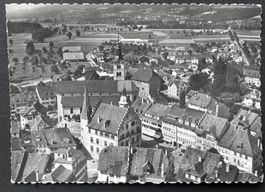SURSEE, mit dem Flugzeug über…ca. 1960