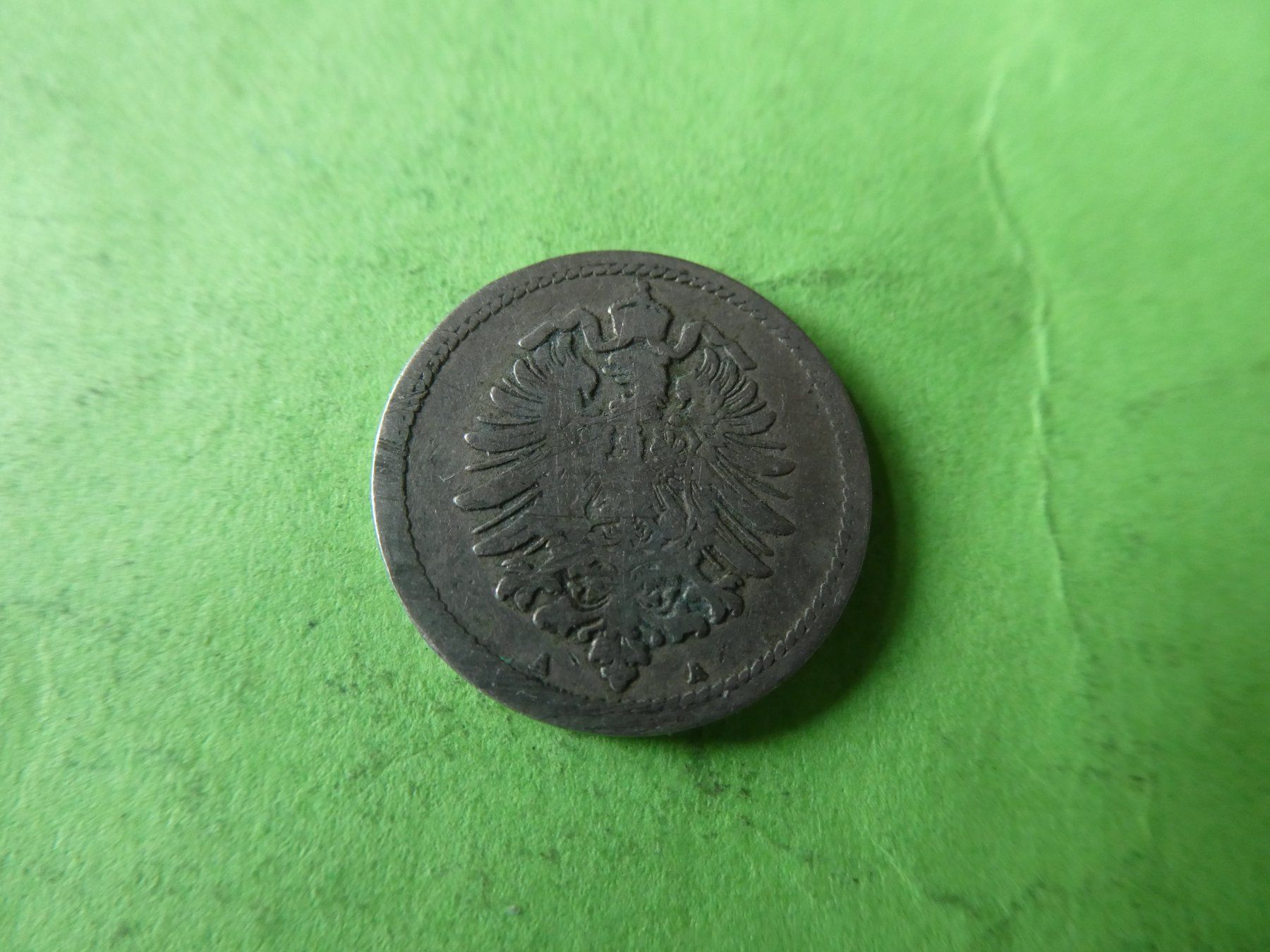 Tutti le monete: Dt. Reich 1876 A, 5 Pfennig – Usato da Hinterforst venduto da Rohusri 1