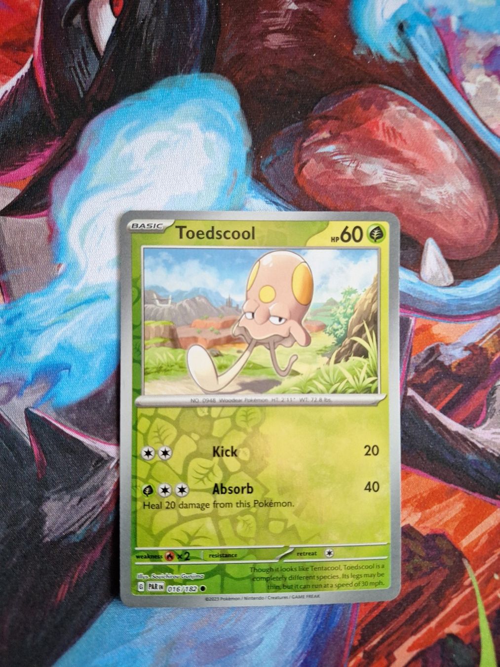 Pokémon Carte collezionabili: Toedscool - Reverse Holo - Pokemon Paradox Rift – Usato da Altstätten SG venduto da GGsGameshop