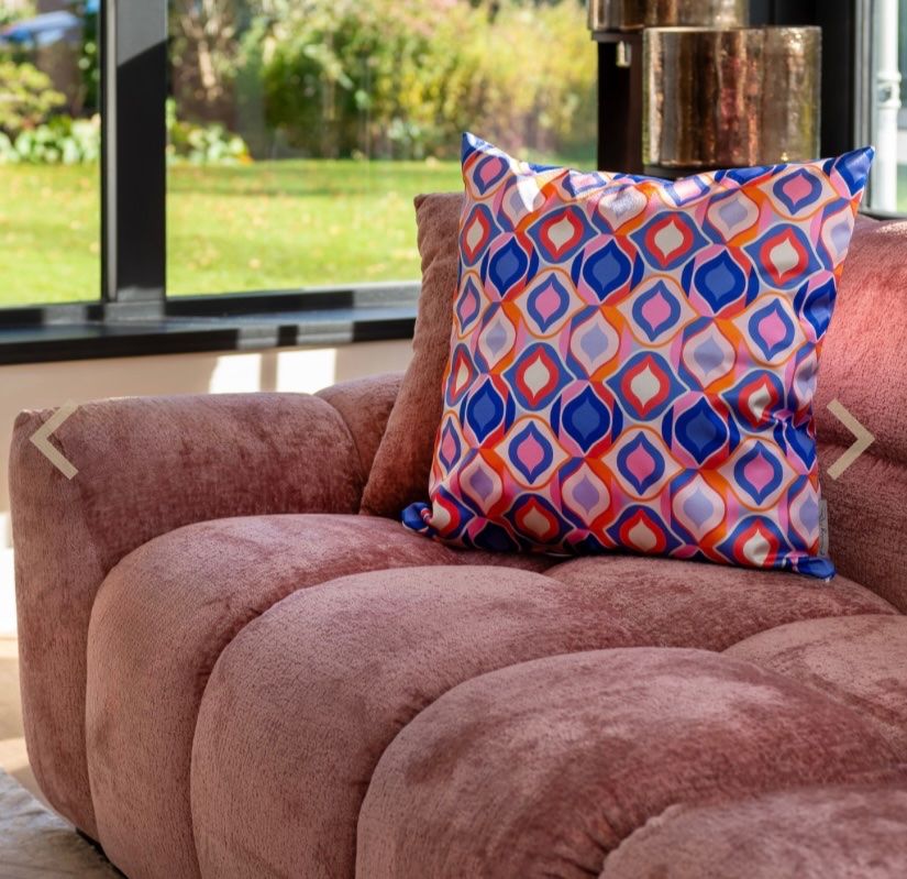 Divani: RICHMOND INTERIORS**Sofa Charelle rose chenille – Nuovo e nell'imballaggio originale da Ruswil venduto da Miami-2026 1