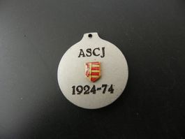 Alte Medaille - Springreiten Jura ASCJ 1924 - 1974