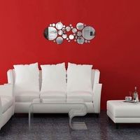 30 pièces stickers miroir