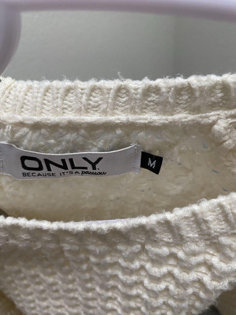 Only Pullover & Sweatshirts: Pullover weiss Only – Gebraucht aus Luzern von oli_6x2r 2