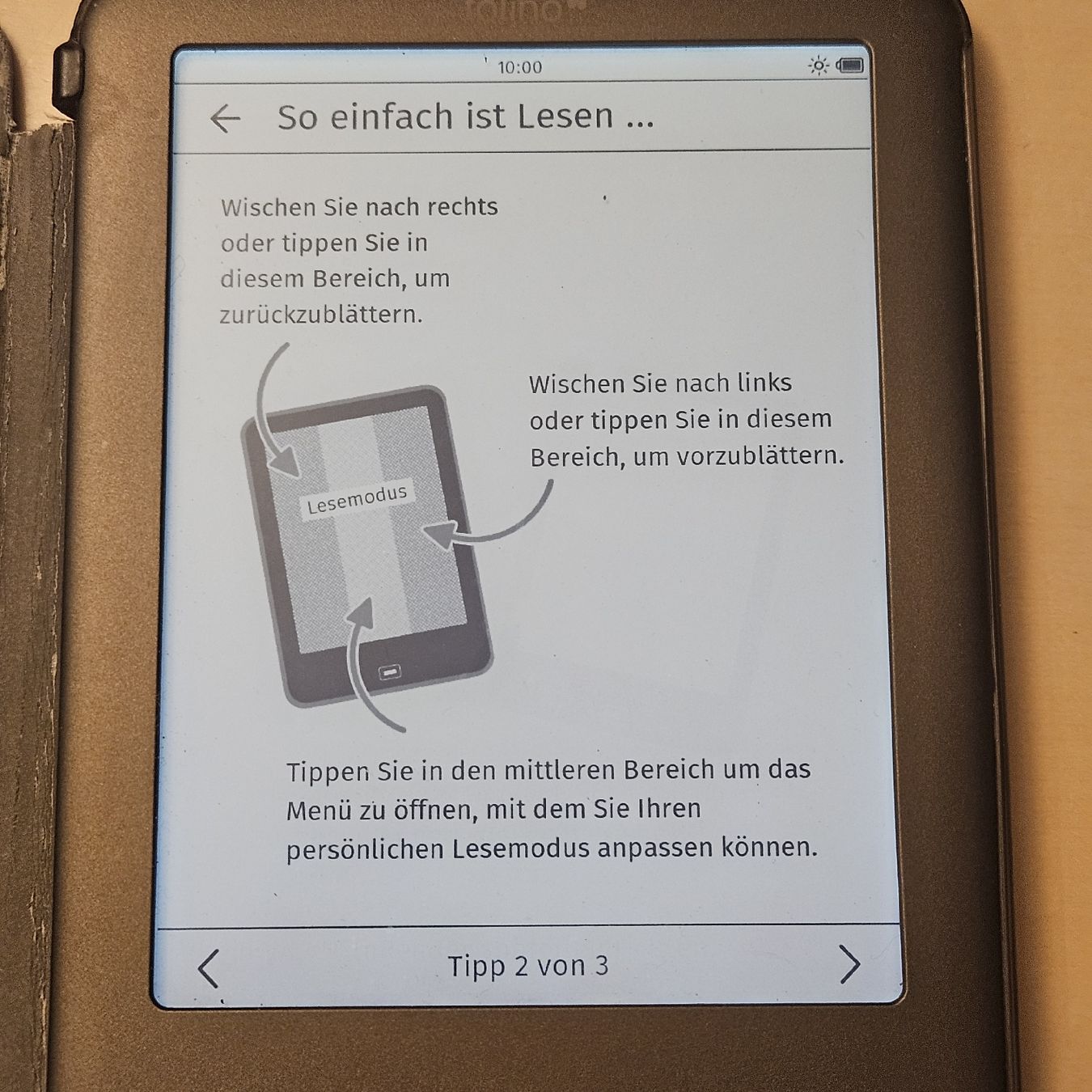 Tolino Tablet PC: Tolino E-Reader mit Schutzhülle, Shine – Gebraucht aus Wettingen von Christianv 9