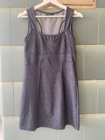 Denim Stretch Kleid Gr. 36 / 38 Damen
