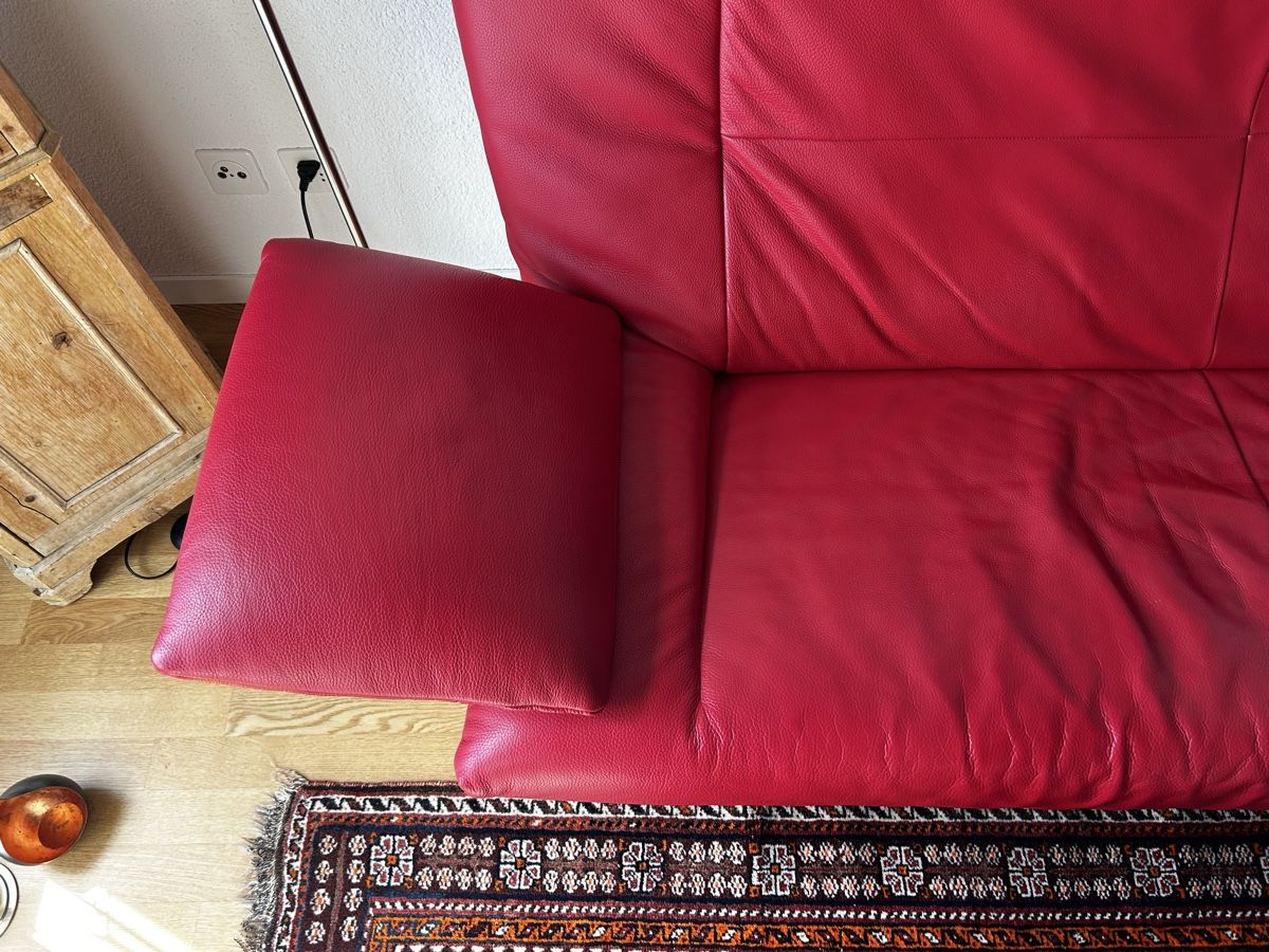 Divani: ROLF BENZ Sofa - Modell BMP 418 rot/red – Usato da Zollikofen venduto da LUKE_THRIFTS 6