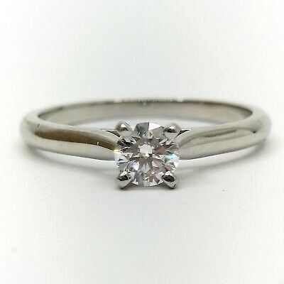 Cartier Ringe: CARTIER SOLITAIRE VERLOBUNGSRING PLATIN DIAMANT – Gebraucht aus Bottighofen von menschenfamilie 1