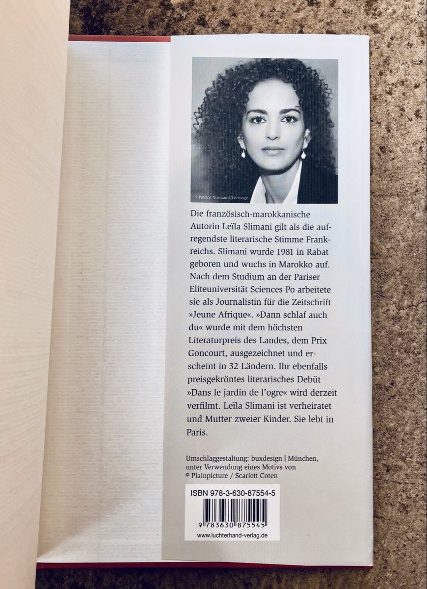 Libri: Leila Slimani: Dann schlaf auch du – Nuovo (secondo la descrizione) da Buchs AG venduto da Allerleis 1