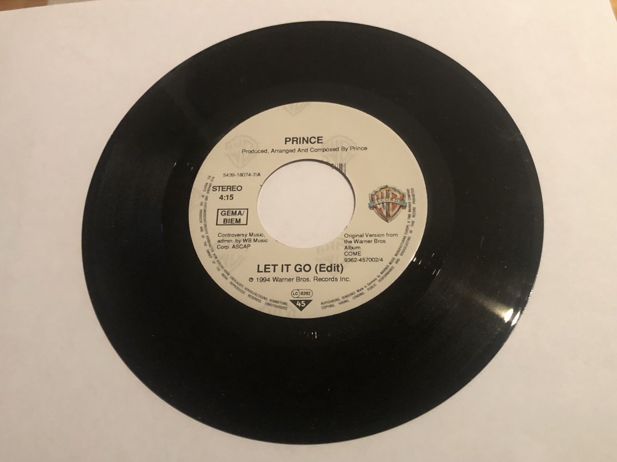 Dischi in vinile: Prince. 1994. Letitigo – Usato da Faulensee venduto da Mizuno06 4