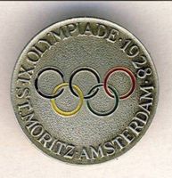 Pin St-Moritz - Amsterdam Jeux olympiques 1928