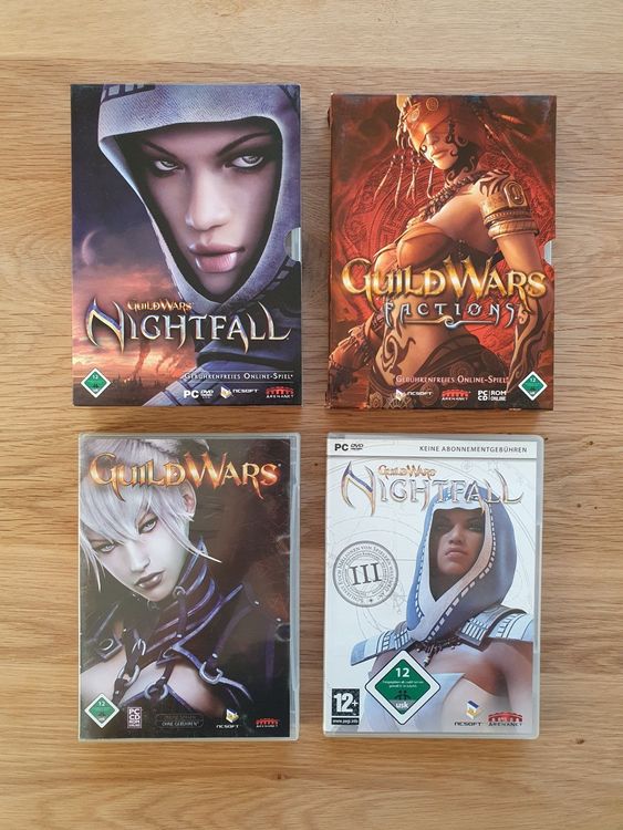 Lot De Jeux PC MMO - World Of Warcraft Et Guild Wars - Occasion Très Bon État