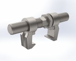 BE-A1/260 Bridgefitting (nut: 6 x 36) L=260mm BL=100kN