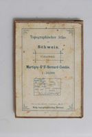 Top. Atlas der Schweiz, Martigny-Gd.St.Bernard-Combin 1895