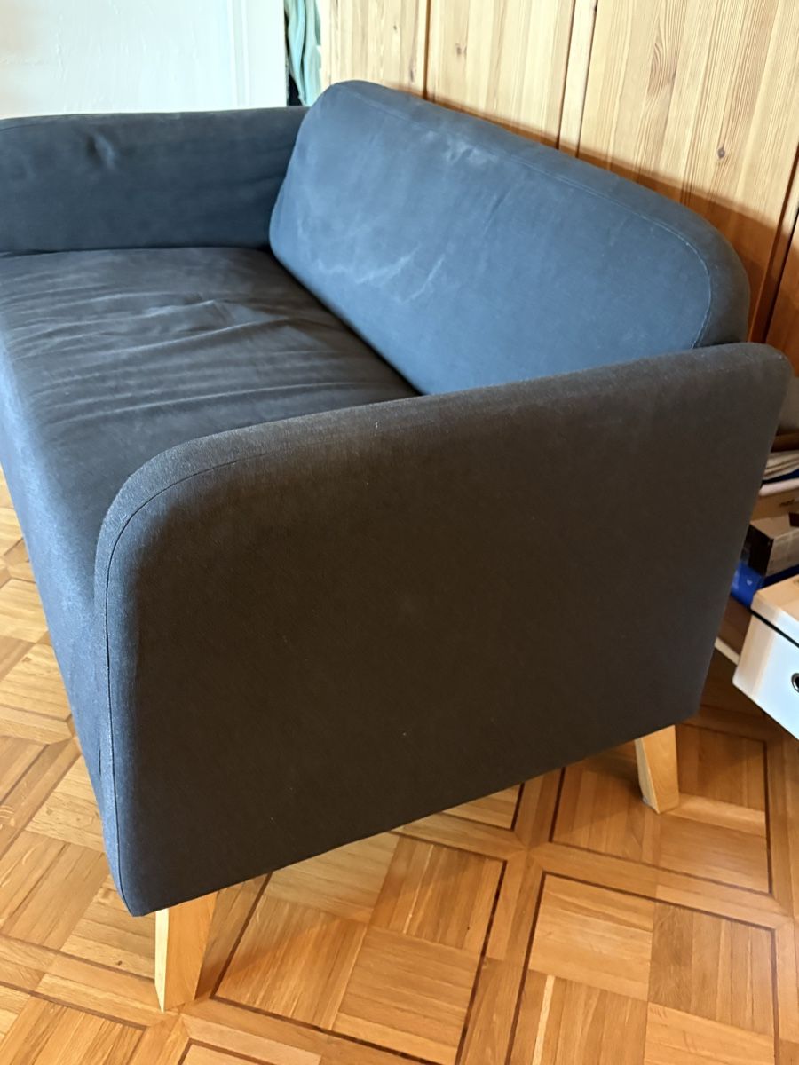 Divani: Ikea LINANÄS 2er-Sofa, Vissle dunkelgrau – Usato da Elsau venduto da mischwe 3