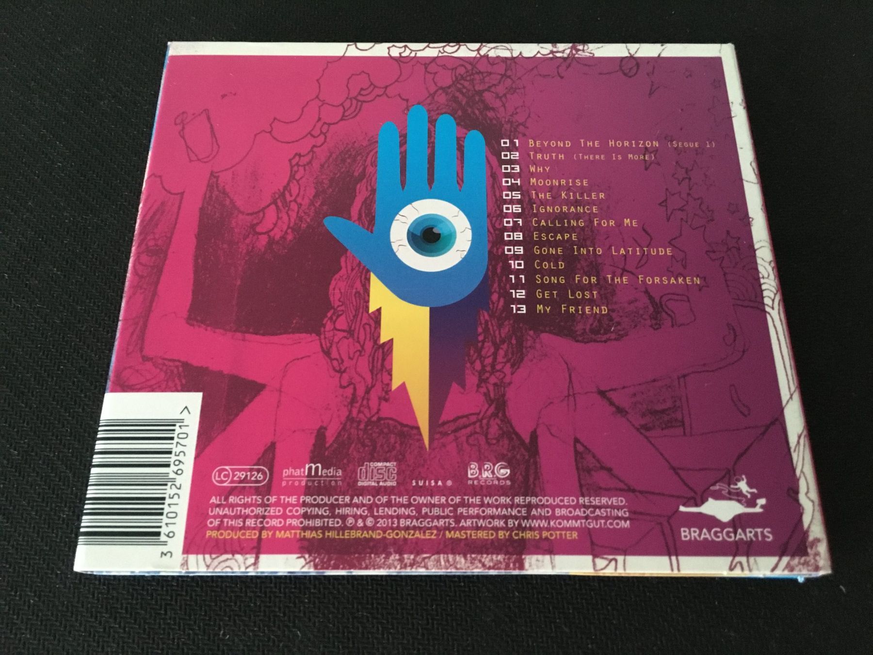 CDs: Braggarts - Fight the static view -CD- digipack – D'occasion à St.Gallen par MedienJoe 2