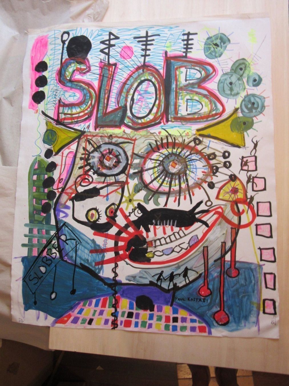 Poster & Bilder: PAUL KOSTABI ORIGINAL  SIGNIERT – Gebraucht aus Gersau von grafik-kunst 1