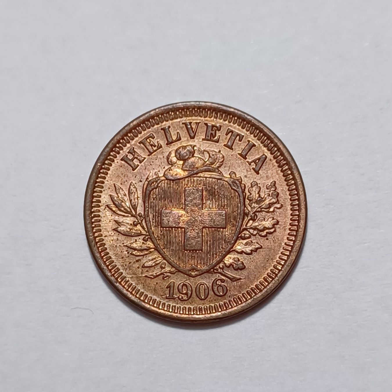 Tutti le monete: 1 Rappen 1906 stgl – Nuovo (secondo la descrizione) da Pfäffikon ZH venduto da Schweizer_Muenzen