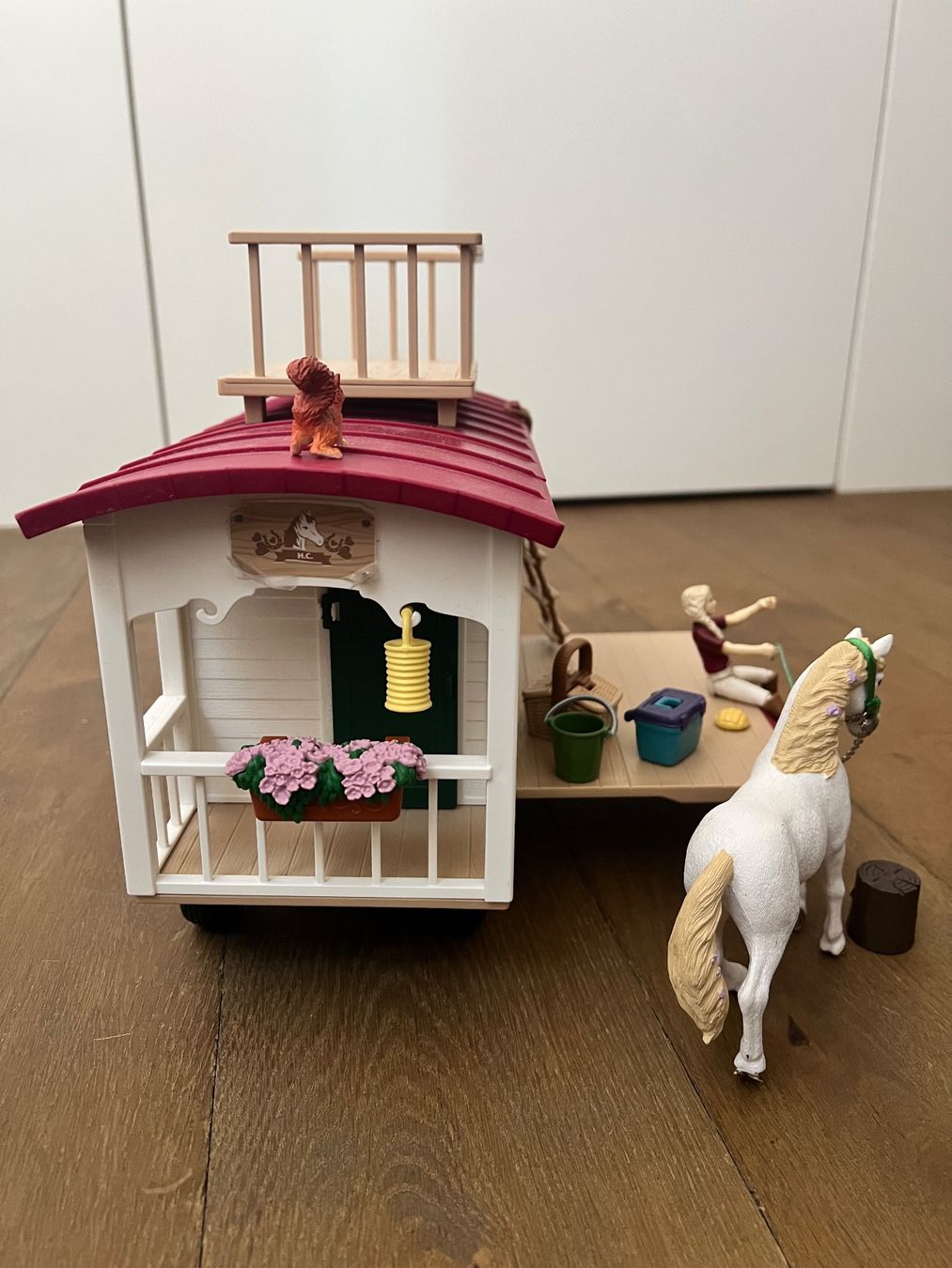 Schleich Giocattoli: Schleich Wohnwagen – Usato da Stallikon venduto da Biene76 1