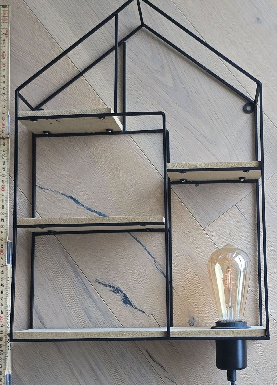 Lampade: Dekorative Wandlampe im Regaldesign - ein echter Hingucker! – Usato da Kappel SO venduto da Alucia7