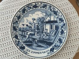 Delft Porzelan Holland Wandteller 24cm