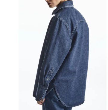 Cos Chemisiers: COS Jeans Hemd / Overshirt, Gr.44 – D'occasion à Nürensdorf par 2ND_STORY 7