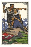 Bundesfeier-AK 1913 - Befreiungskämpfe - Bächtiger - Litho