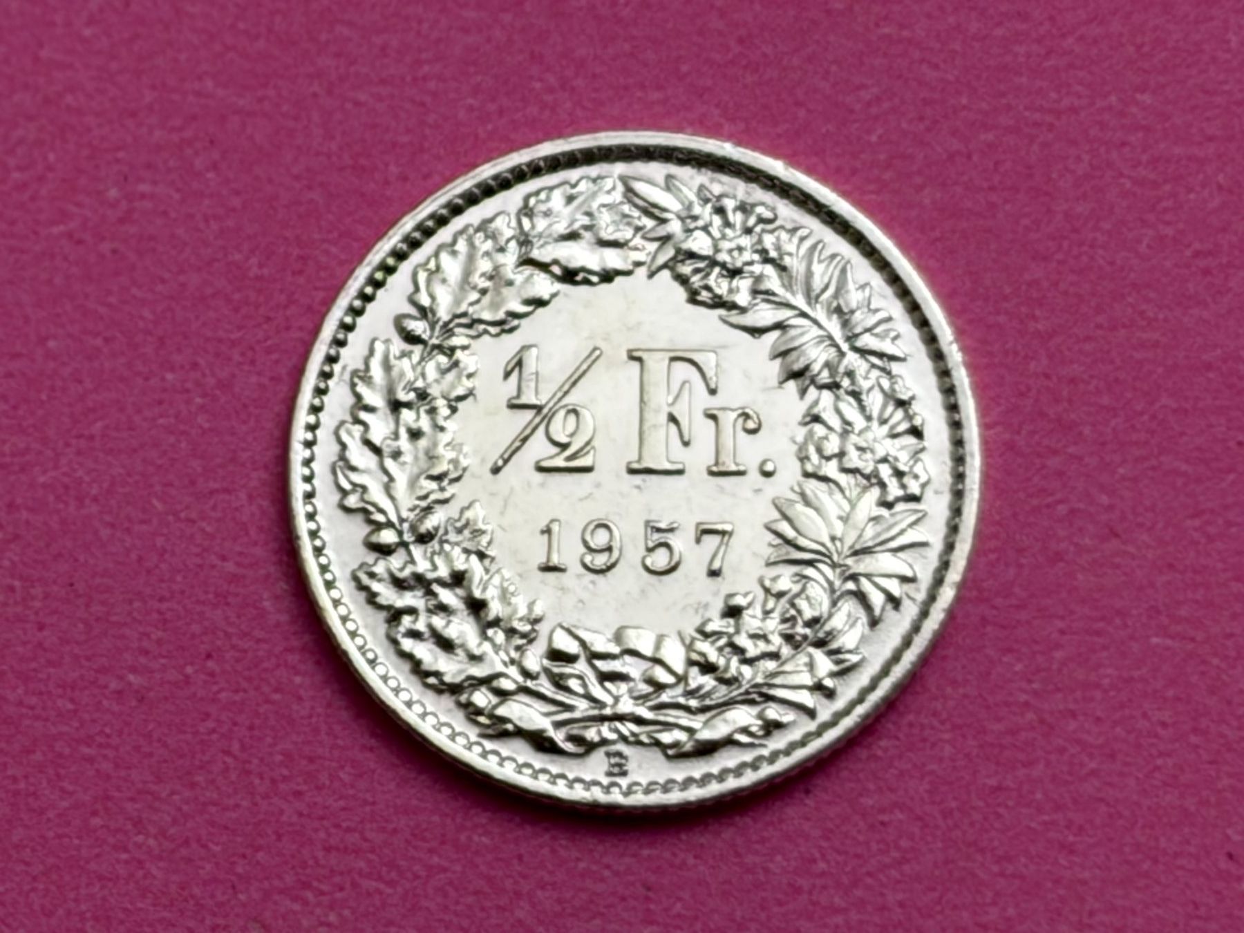 Tutti le monete: 1/2 Fr. 1957 vorzüglich – Usato da Kräiligen venduto da wolle2101