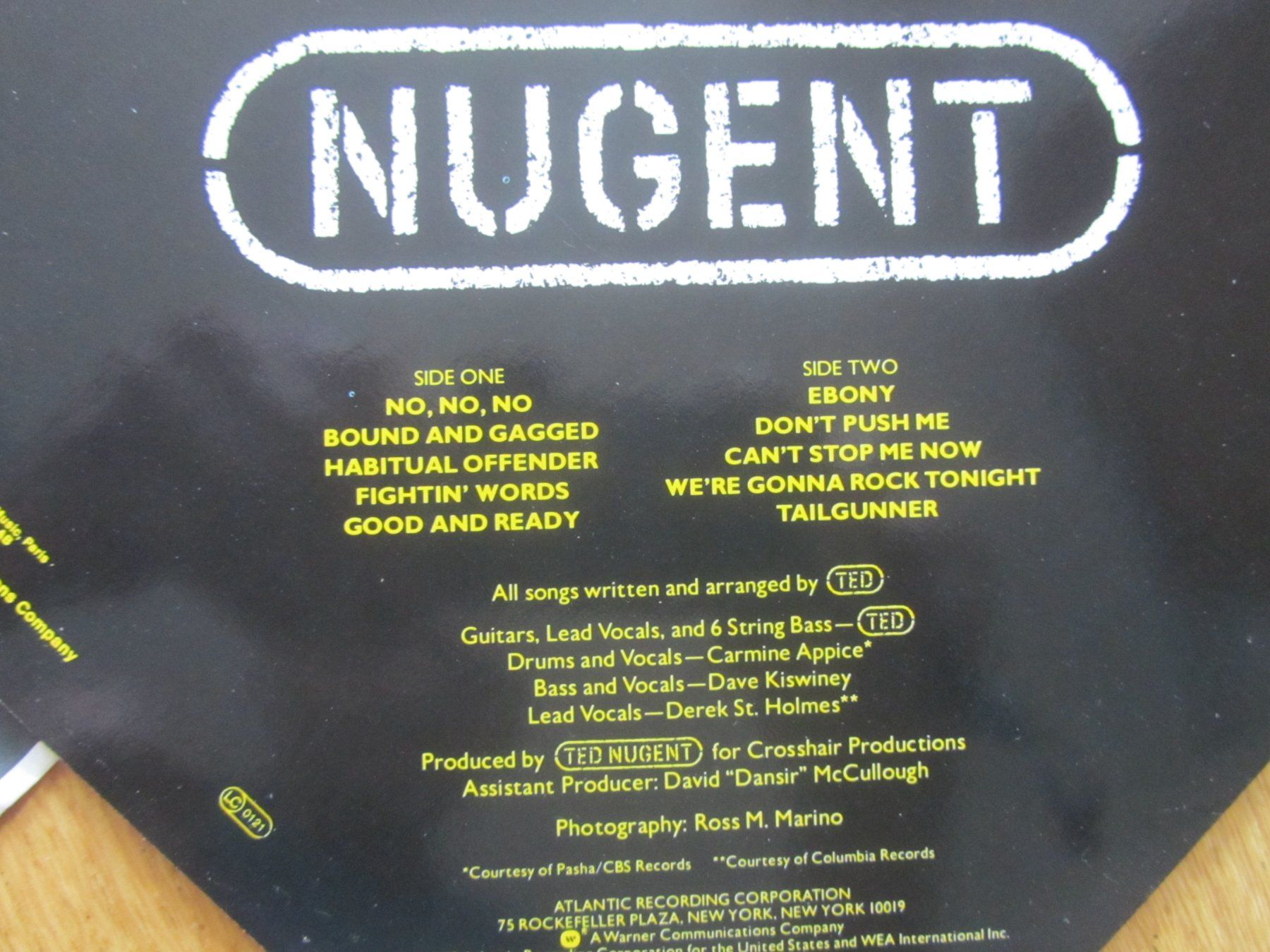 Schallplatten: Ted Nugent,  Vinyl Top Zustand – Gebraucht aus Seengen von mikelele 4